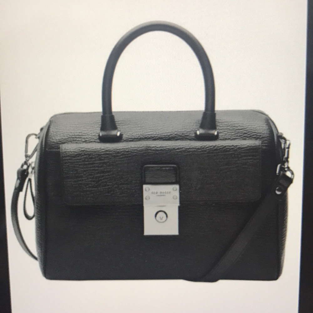 Ted Baker Manning Leather Lock Duffle Bag
